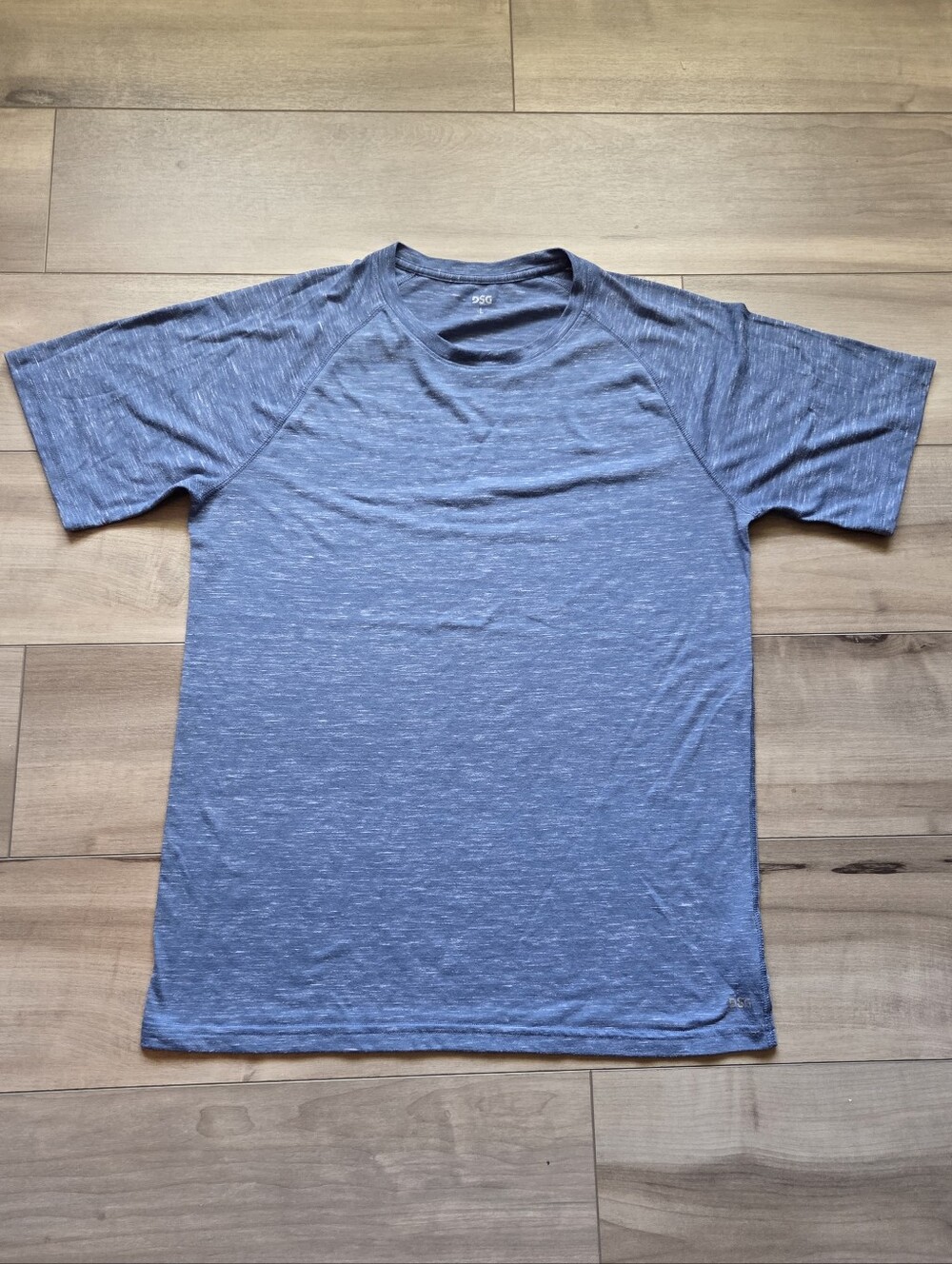 DSG Heather Blue Short-Sleeve Crew Tee